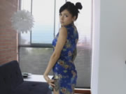 Petite έφηβος Κίνα Cheongsam